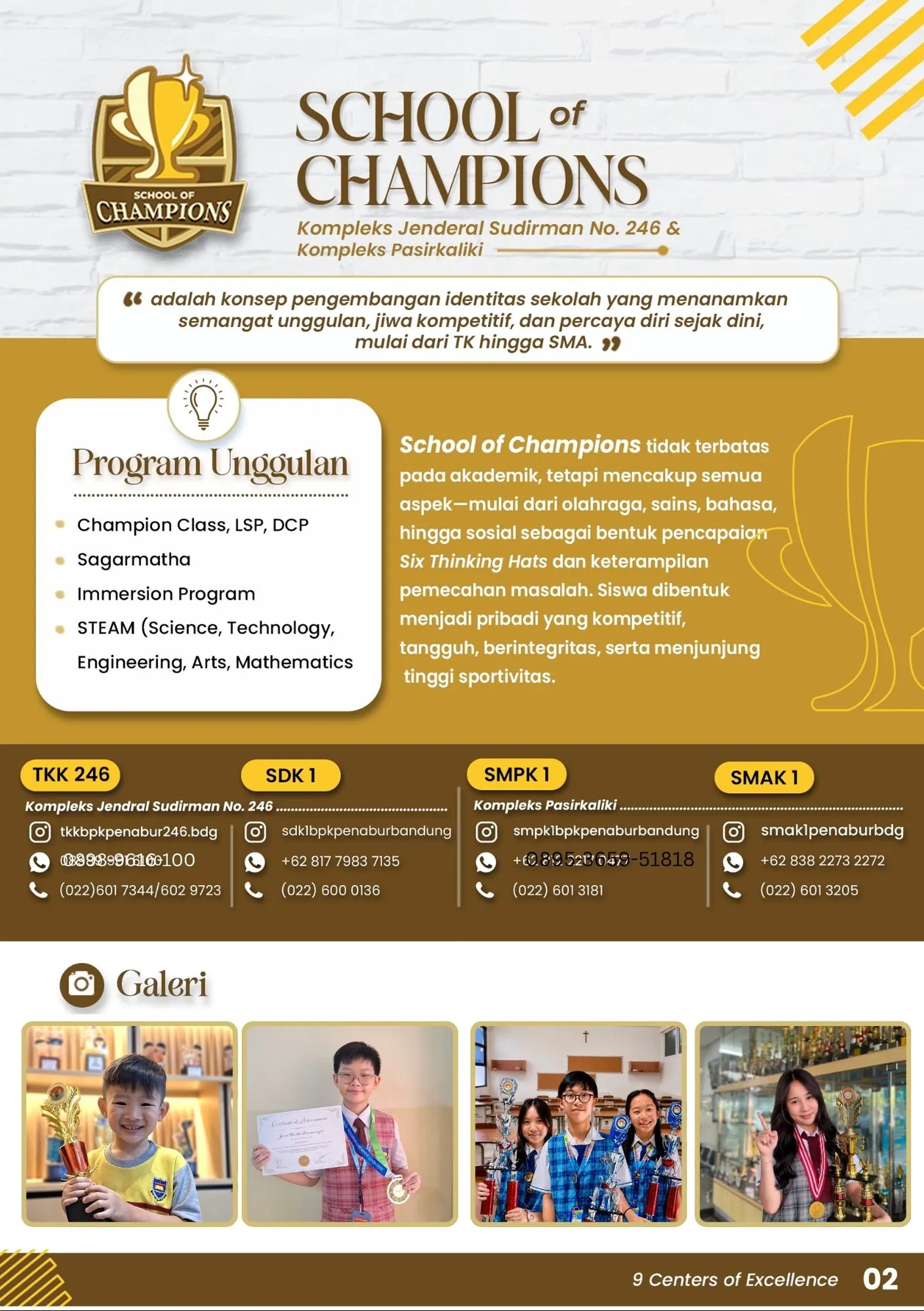 Brosur School of Champions